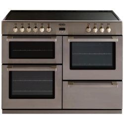 Belling DB4110E 110cm Professional Electric Range Cooker in Stainless Steel